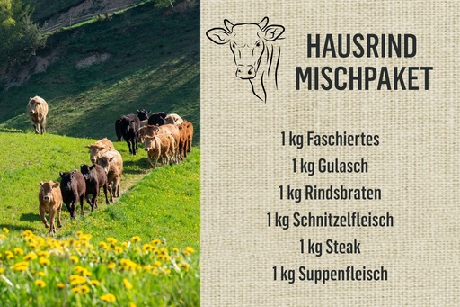 [20201] Bio Hausrind Mischpaket 6kg