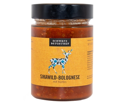 [20416] Sikawild-Bolognese mit Kürbis 320g